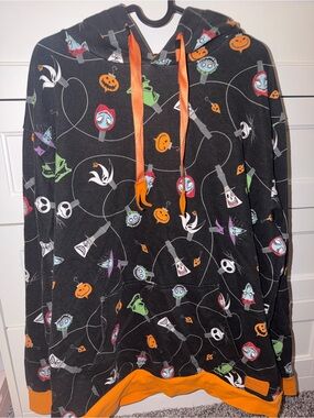 Loungefly Nightmare Before Christmas Hoodie L